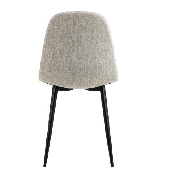 Krzesło Celia szare jasne/ czarne - ACTONA